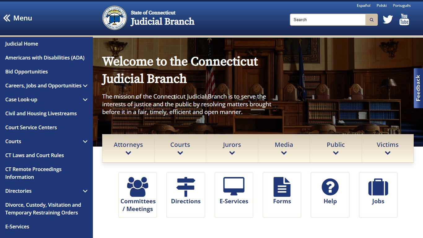 Criminal / Motor Vehicle Case Look-up - CT Judicial Branch